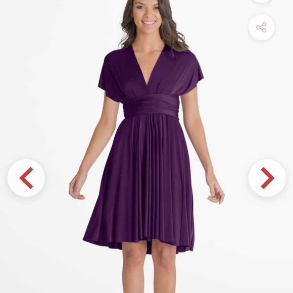 Henkaa Sakura Midi Convertible Infinity Dress - Picture 6 of 6